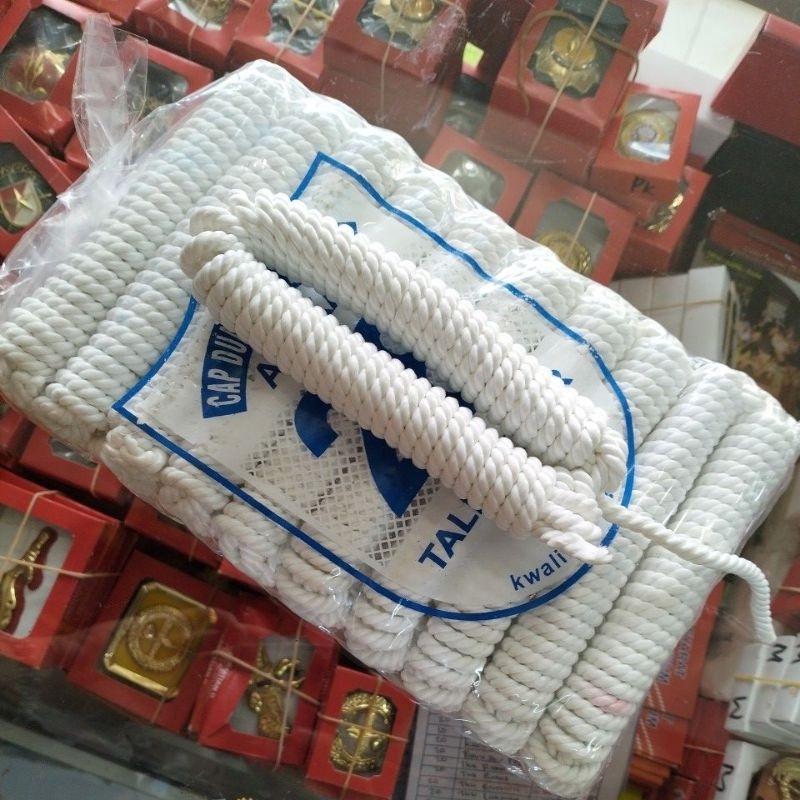 

TALI KOOR (TALI TAMBANG) PUTIH 5M