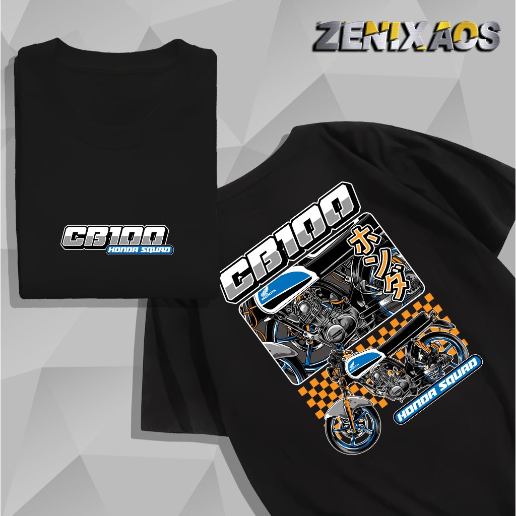 KAOS CB100 KAOS MOTOR CLASIK TSHIR CB100 KAOS DISTRO SEHARI JADI COCOK UNTUK PRIA DAN WANITA