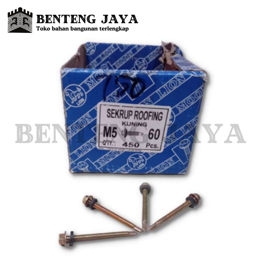 BAUT SPANDEK (DOS) 3CM, 5CM, 6CM, 7CM / BAUT ROOFING / SKRUP SPANDEK / BAUT BAJA RINGAN / BAUT DRILL