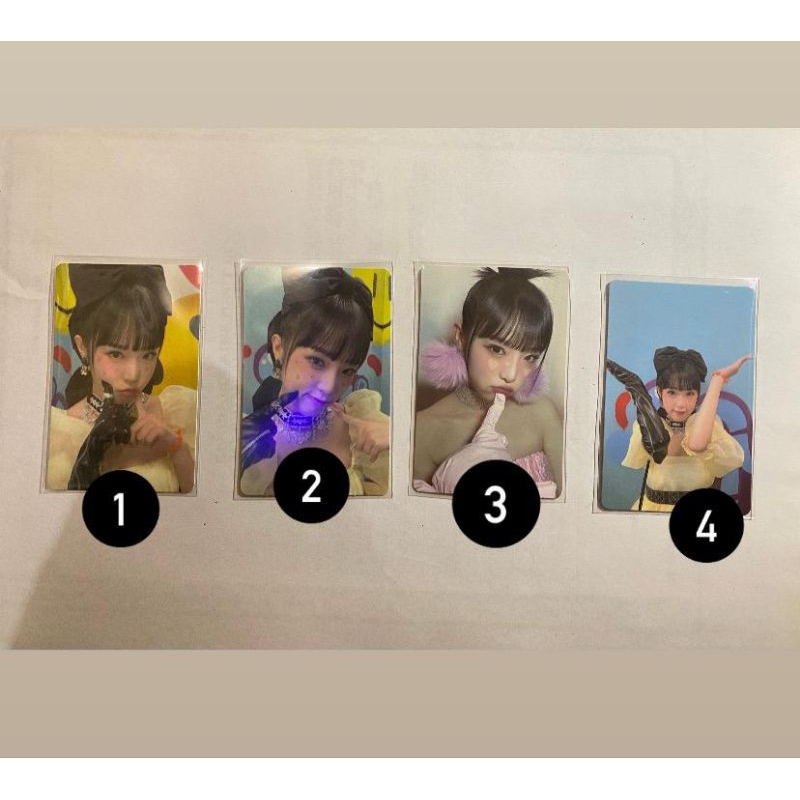 Photocard Yena Official Izone