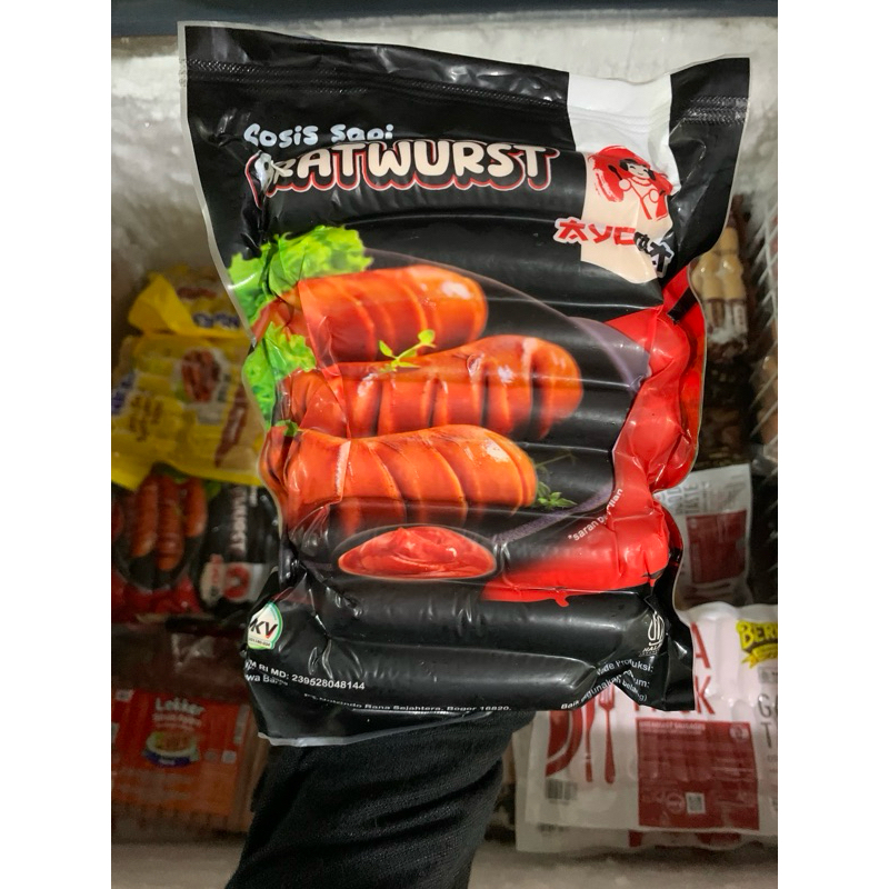 

Ayoma sosis sapi bratwurst 500 gr
