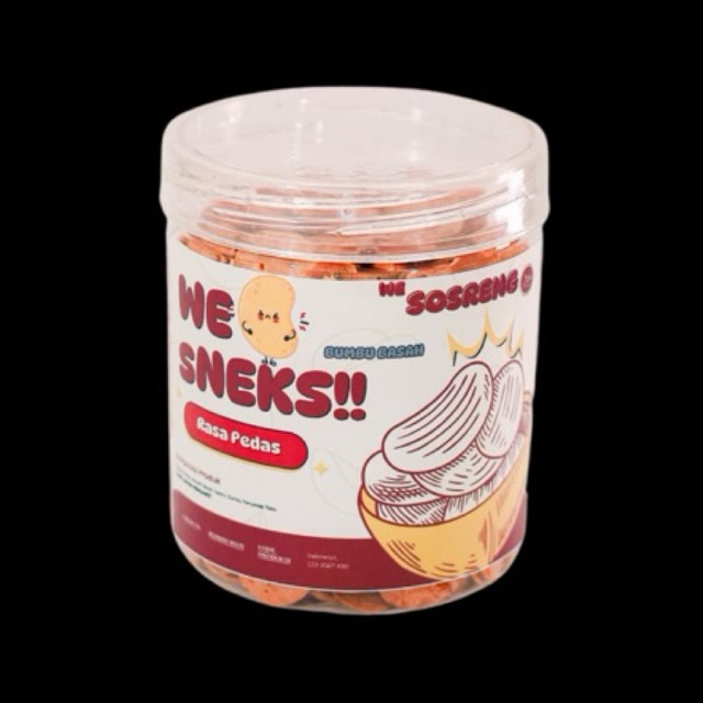 

WeSneks Sosreng Varian Pedas bumbu basah 200g