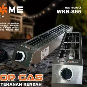 Kompor Gas Panggangan Sate, Sosis 1 tungku 60cm Welhome WKB S65 - Termurah