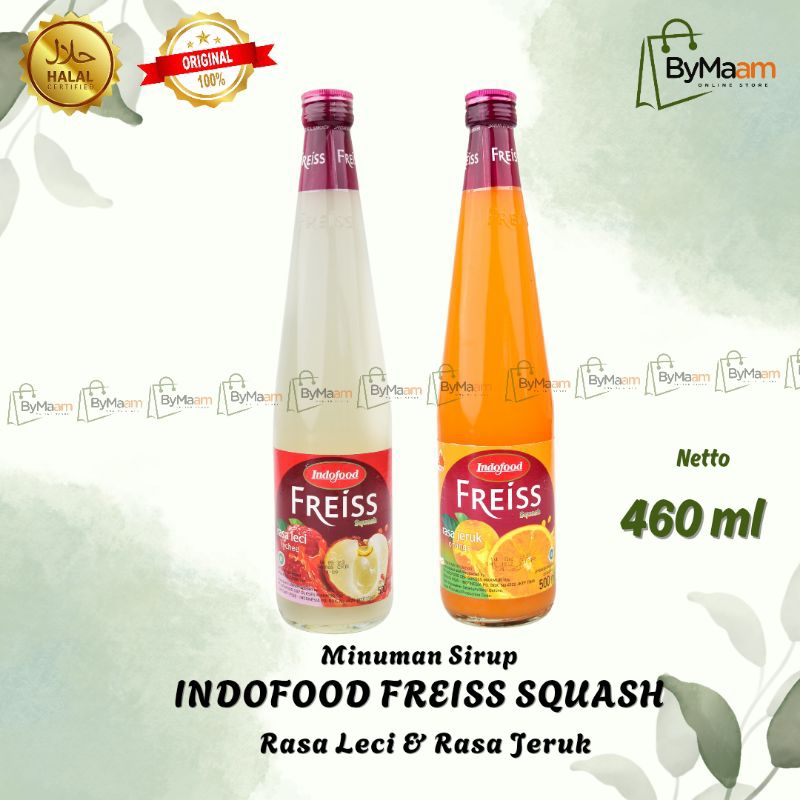 

Sirup Indofood FREISS SQUASH 450 ml 460 ml