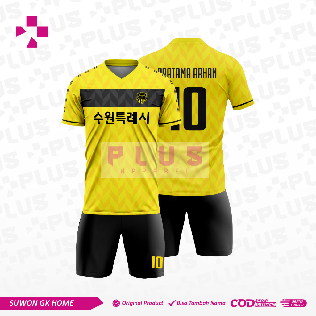 PLUS_ Jersey suwon gk home 2025 Full Printing Premium Terbaru Gratis Pasang Nama dan Nomor