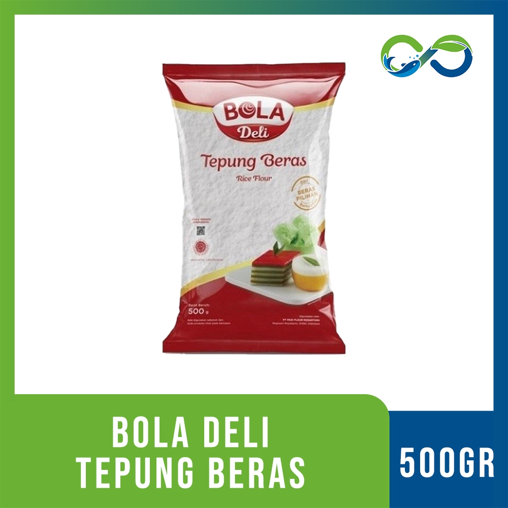 

[AquaEcoFarm] BOLADELI - Tepung Beras Bola Deli 500gr Bandung