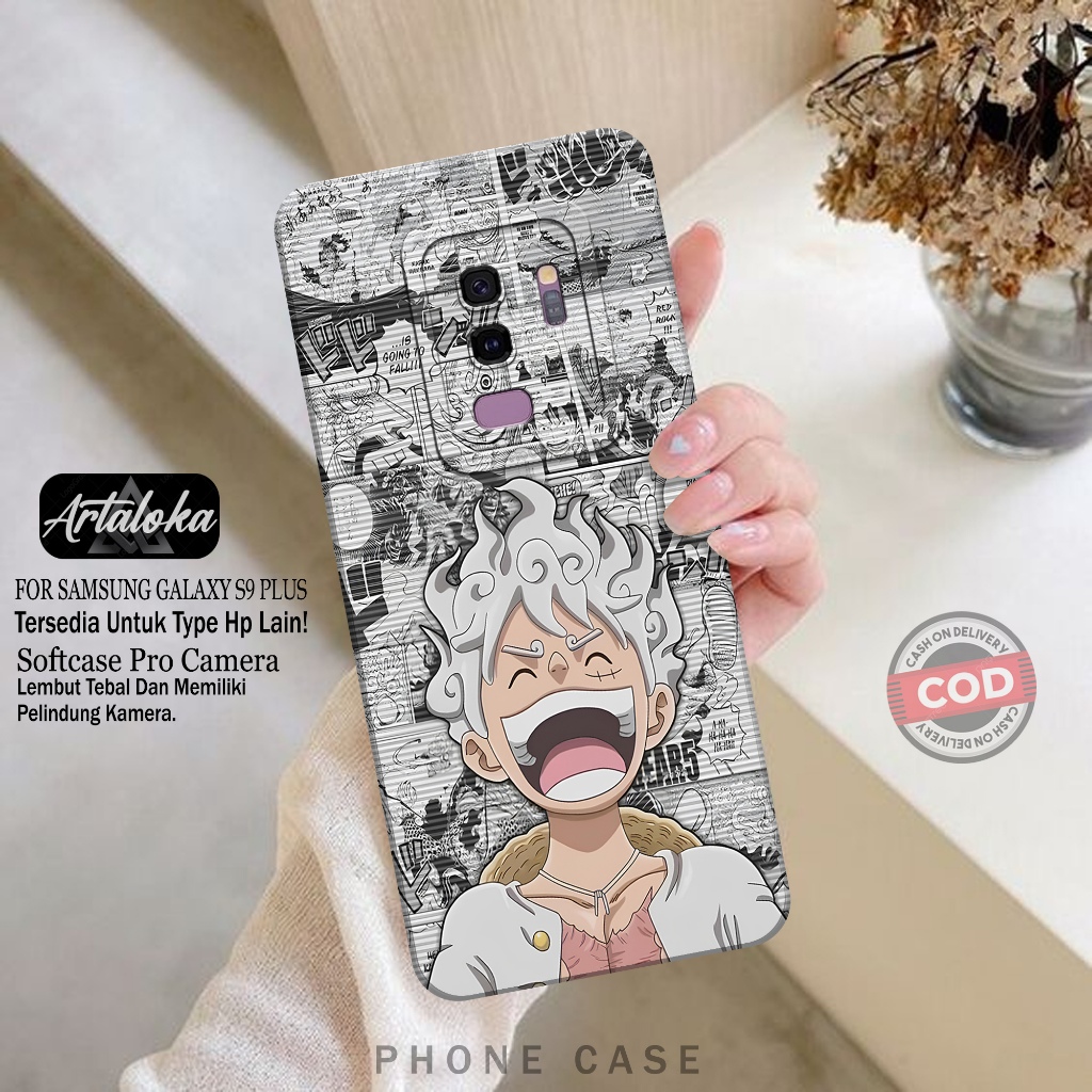 Softcase Hp Samsung Galaxy S9 Plus Fashion Case Anime Case Samsung Galaxy S9 Plus Silikon TPU Pro Ca