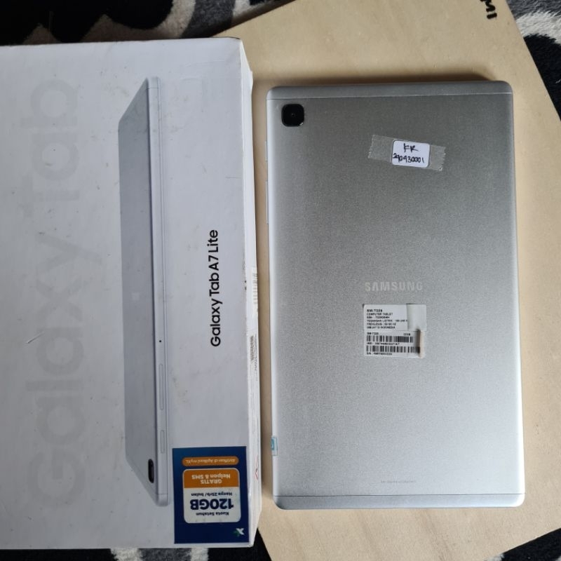 Samsung Tab A7 lite 4G LTE Ram 3/32 SM-T225 second mulus normal siap pakai