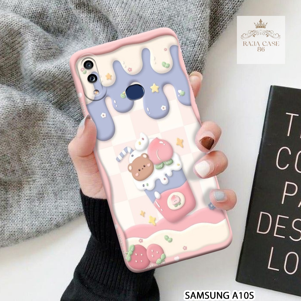 Softcase Samsung Galaxy A10s - Rajacase - Case Samsung A10s - Motif Case Lucu - Case Samsung Galaxy 