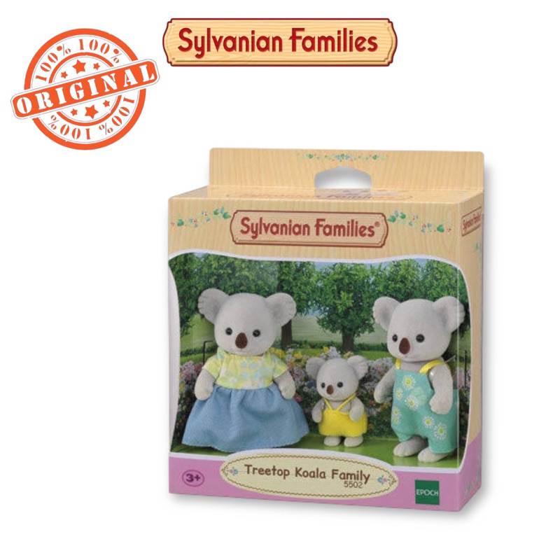 Sylvanian Treetop Koala Family