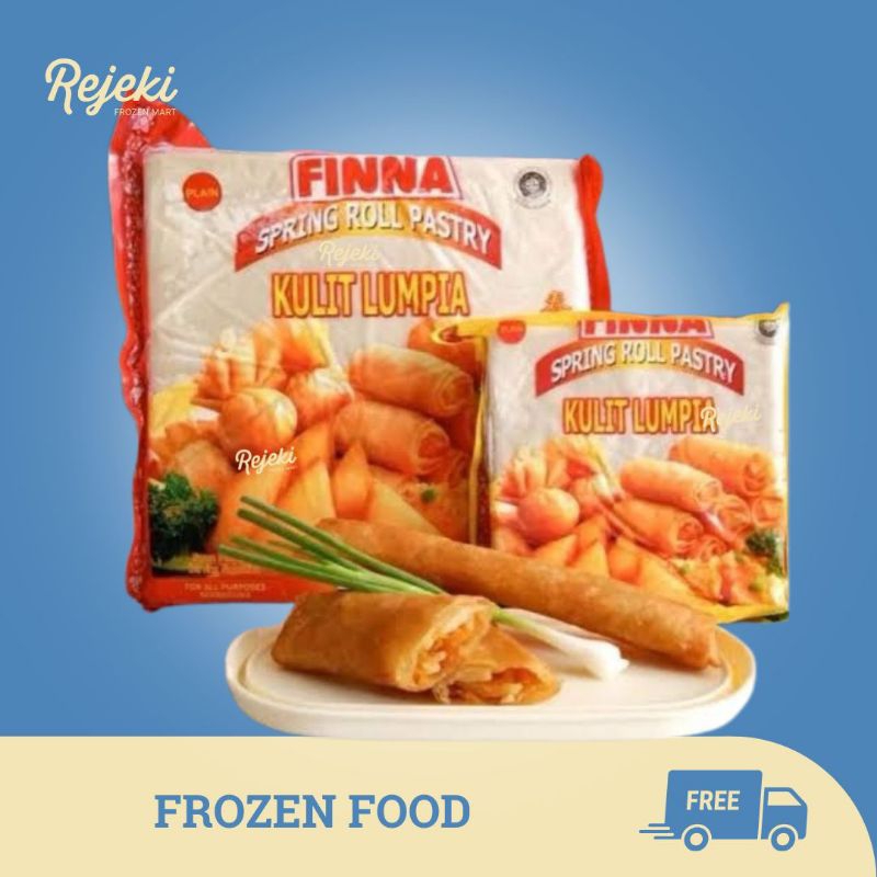 

Finna / TYJ Spring Roll Pastry Kulit Lumpia / Pangsit - Rejeki Frozen Mart