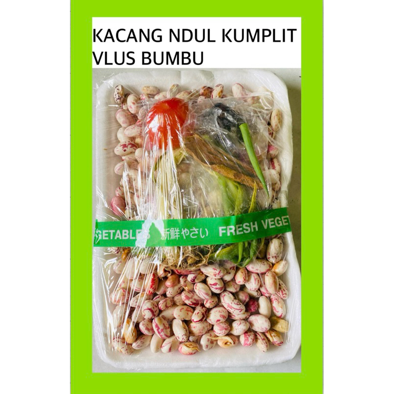 

SAYUR SEGAR (KACANG NDUL KUMPLIT VLUS BUMBU)