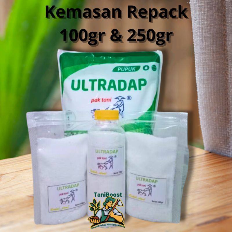 Pupuk Ultradap Repack 100gr & 250gr – Pupuk Fosfat Murni untuk Pertumbuhan Akar Dan Batang Tanaman