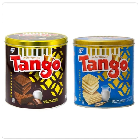 

Tango Wafer Kaleng Coklat| Vanilla 240gr