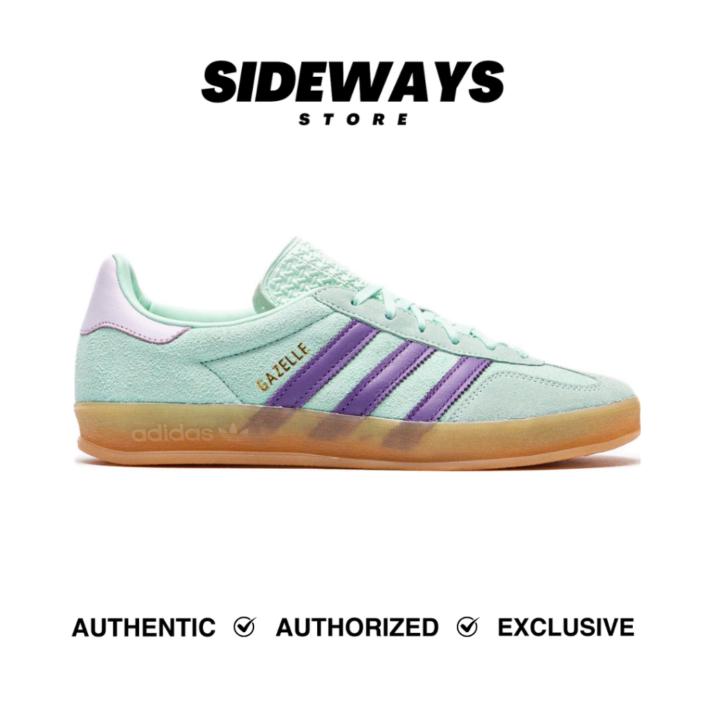 Adidas Gazelle Indoor Clear Mint Active Purple (JQ0192)