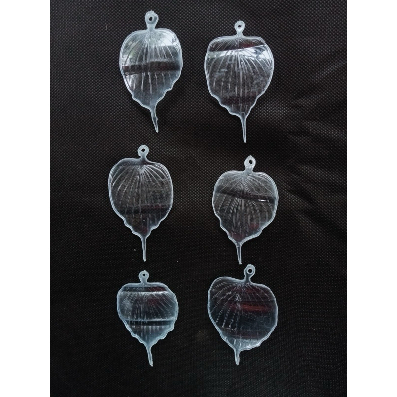 Kerajinan daun Body dari limbah botol plastik (Saga Craft) 10pcs