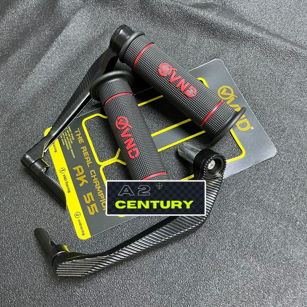 grip VND ak55 red + Proguard Handguard Universal Semua Motor beat vario scoopy pcx adv stylo 160 dll
