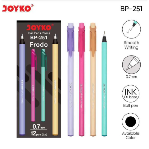 

(1 BIJI) Pulpen Joyko FRODO BP-251 0,7 mm