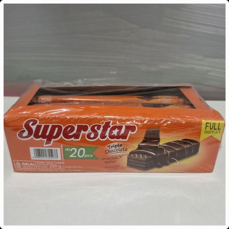 

Superstar Wafer Salut Cokelat 250gr