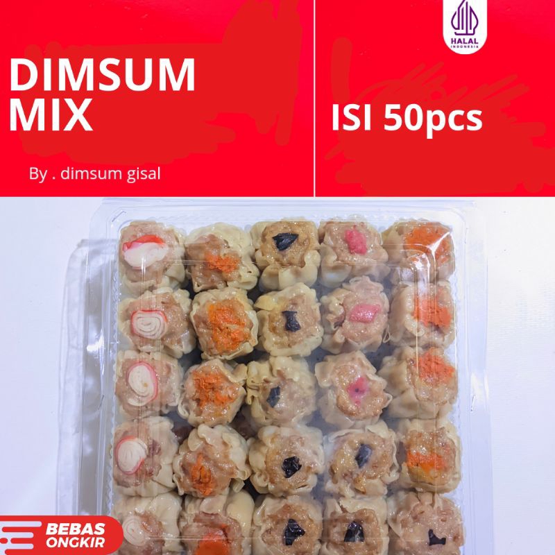 

DIMSUM AYAM HALAL MIX ISI 50