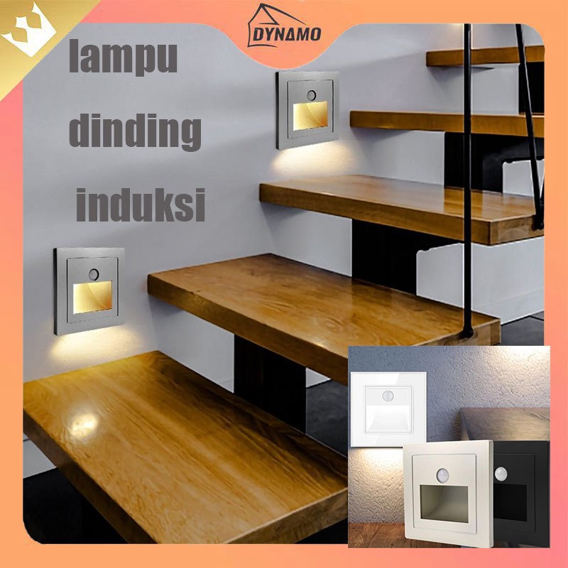 Lampu LED Sensor Gerak - Waterproof untuk Tangga, Koridor & Kamar Mandi (Induksi Otomatis