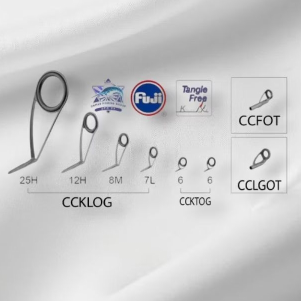 RING GUIDE FUJI SET CCKLOG - H - RING FUJI SET OXIDE CCKLOG TINGGI