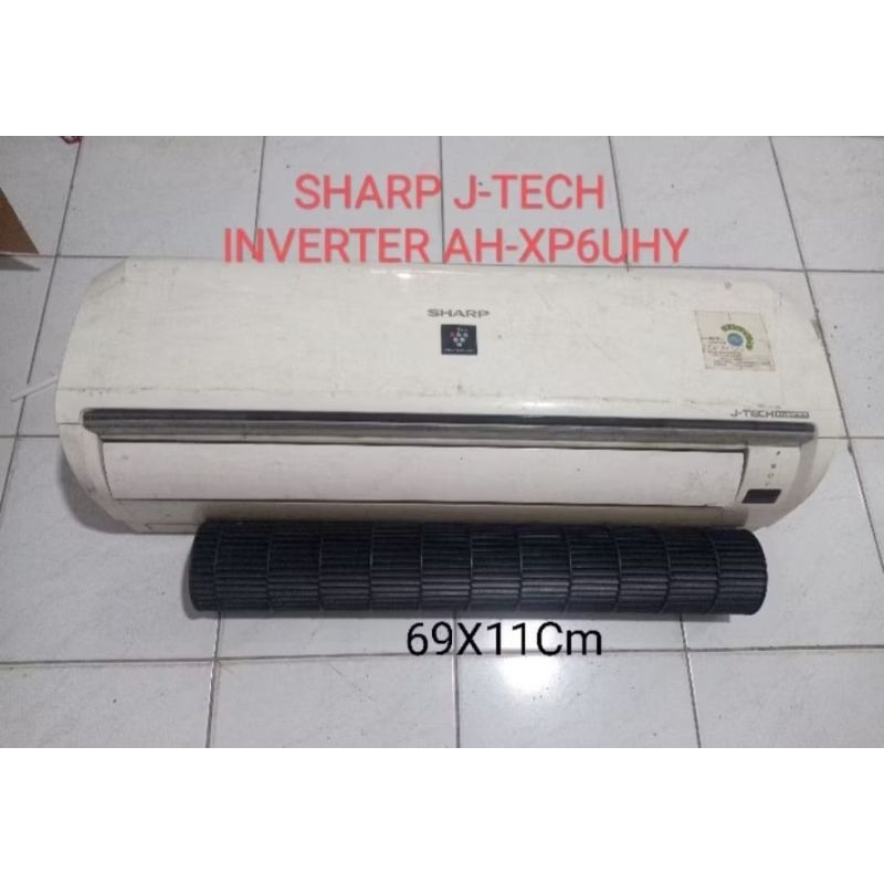 BLOWER FAN INDOOR AC SHARP INVERTER J-TECH AH-XP6UHY/10UHY ORIGINAL