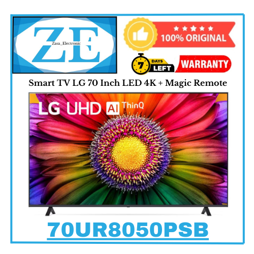 LG 70UR8050PSB SMART TV 70 INCH LED 4K UHD 70UR8050 70UR UR8050PSB SMART TV LG 70 INCH