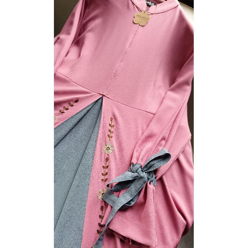 Gamis Wanita Muslimah Set Hijab by Athata