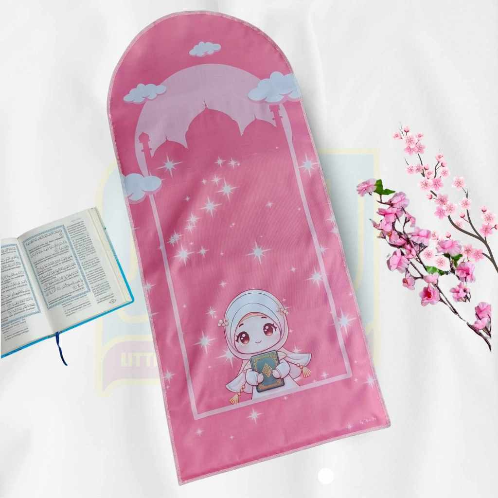 Sajadah Anak Anti Selip Custom Nama Gratis Souvenir Sejadah Anak Perempuan Laki Laki Hadiah Ultah