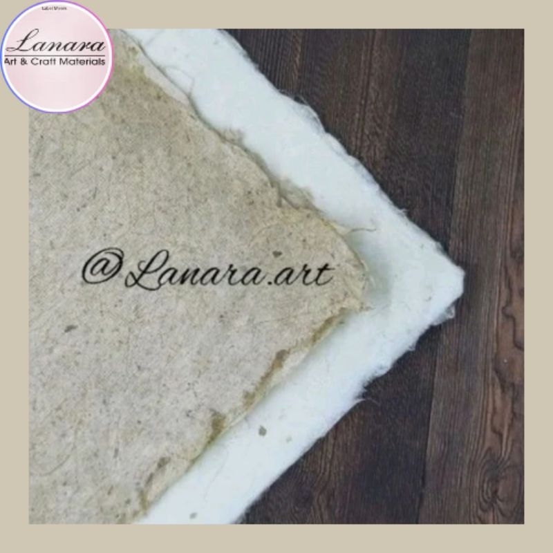 

Kertas Daur Ulang Standar Natural A2 Handmade Paper Kolase Dekorasi Mahar Craft Kerajinan Prakarya (KDU NS A2)