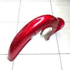 slebor depan honda c70 merah