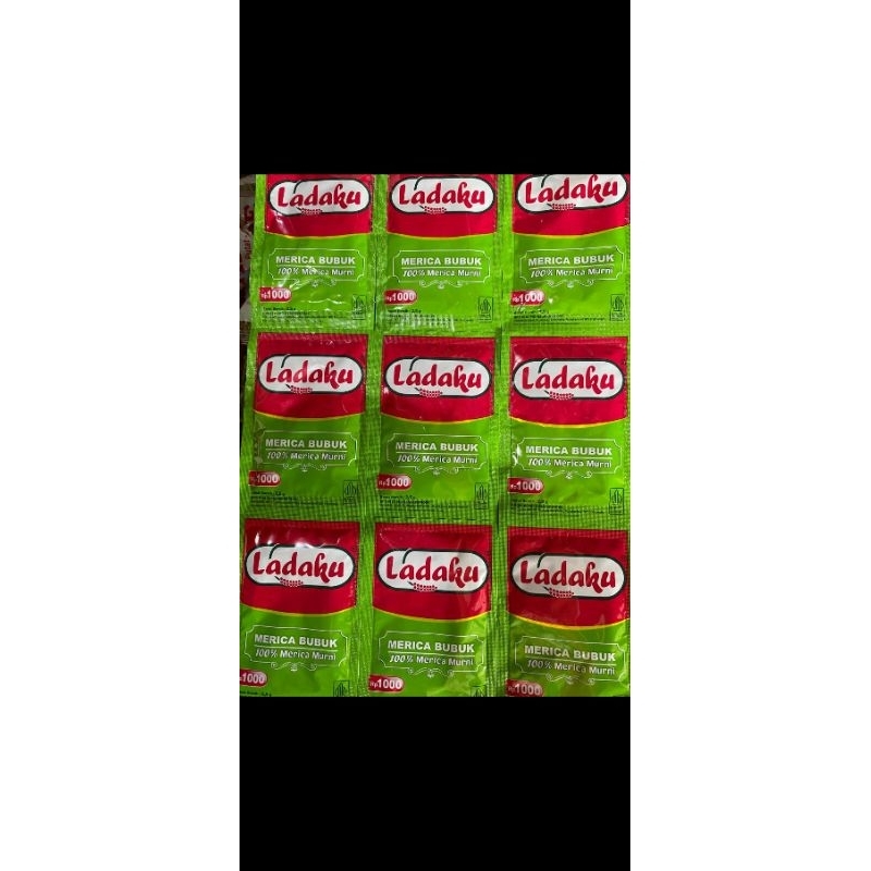 

Desaku lada bubuk kemasaan 2,5gr 1renteng isi 12pcs/sachet.