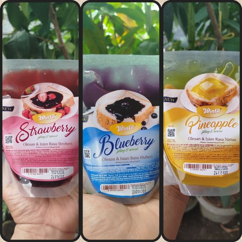 

Winfil Filling & Spread Varian Rasa Kemasan 500gram