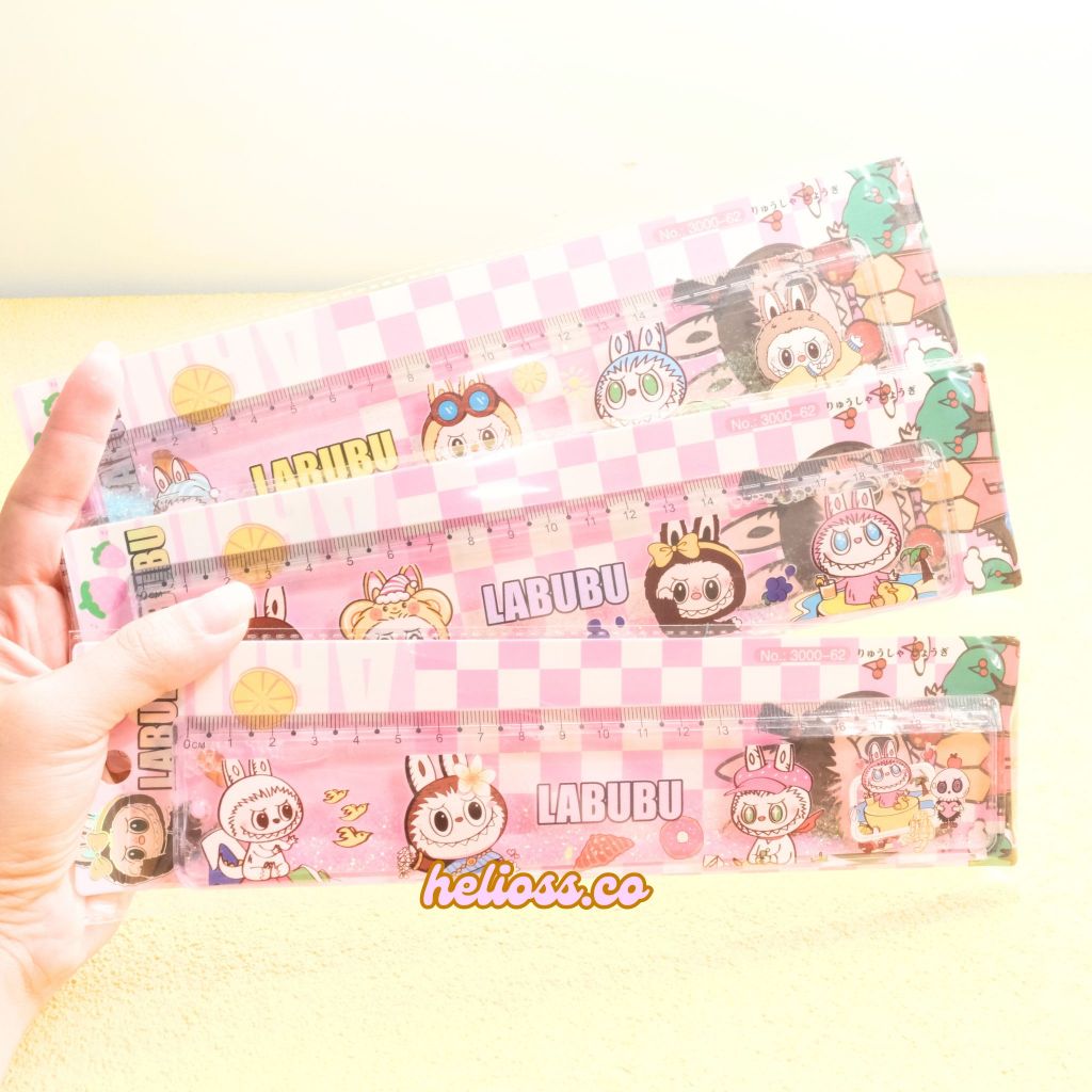 

PENGGARIS GLITTER AIR LABUBU GARISAN PENGGARIS RULER AIR MANIK KARAKTER LABUBU KARTUN LUCU HELIOSS.CO