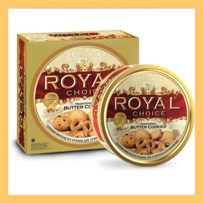 

ROYAL CHOICE Butter Cookies Kaleng 480g