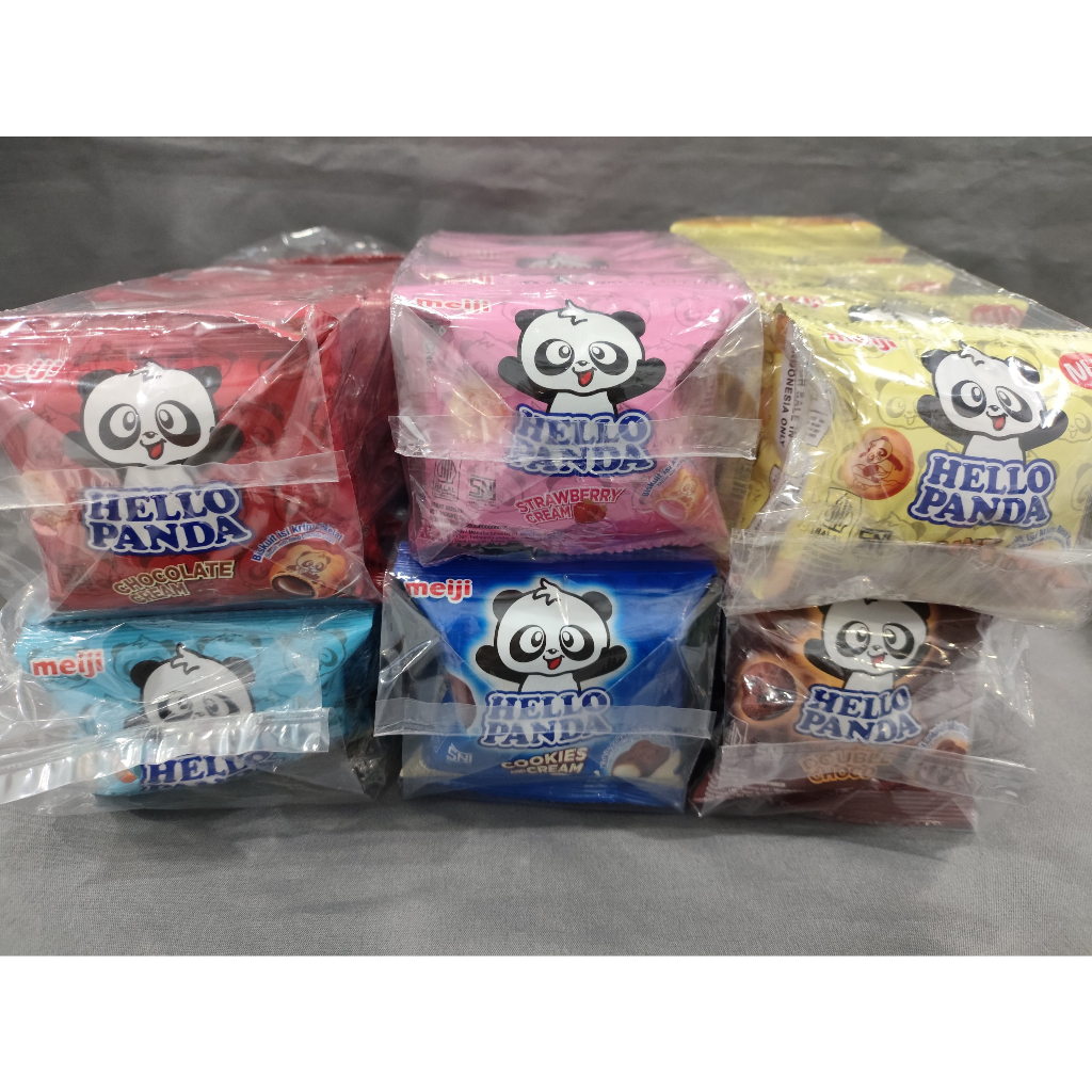 

MEIJI HELLO PANDA CHOCOLATE CREAM 1 PACK 10 PCS