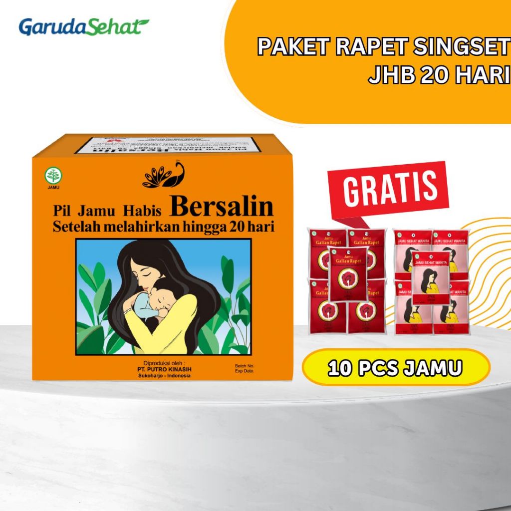 

PAKET RAPET SINGSET PIL HABIS BERSALIN 20 HARI