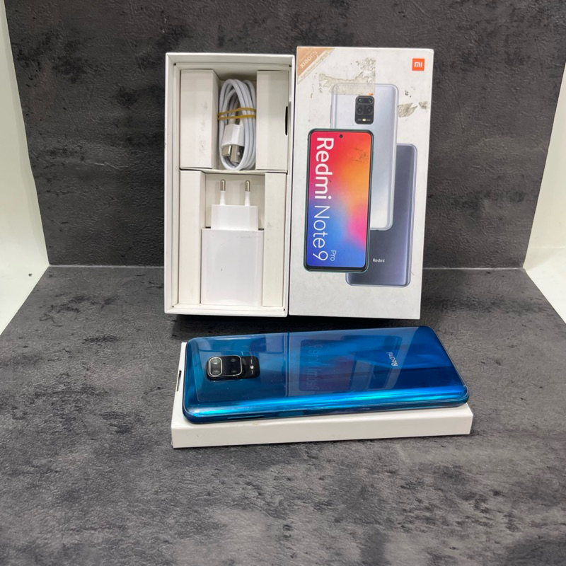 Redmi Note 9 Pro 8/128gb Fullset Second Garansi Resmi
