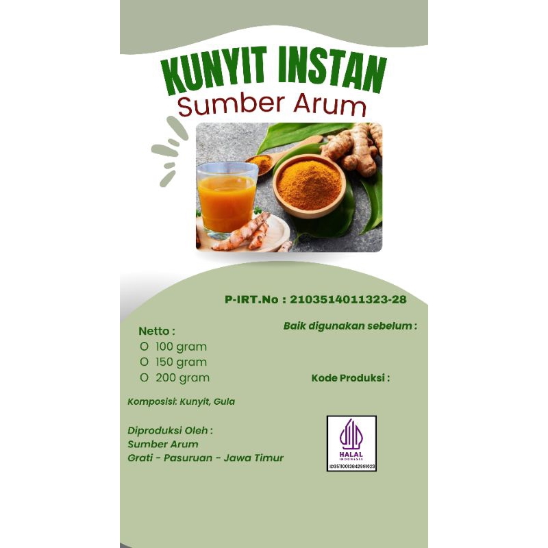 

JamuKunyitInstanSiapTeduh