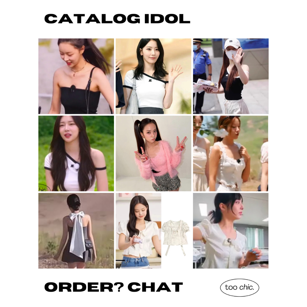 [OPEN PO] Link Pelunasan Catalog Idol #TCC1 1-33 - Import Jennie Blackpink Jisoo Single's Inferno Le