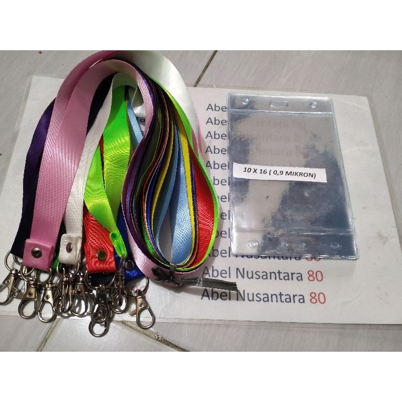 

paket Tali 2cm polos+plastik panitia uk 10x16 cm isi paket 10 pcs tebal plastik 0, 9 mikron