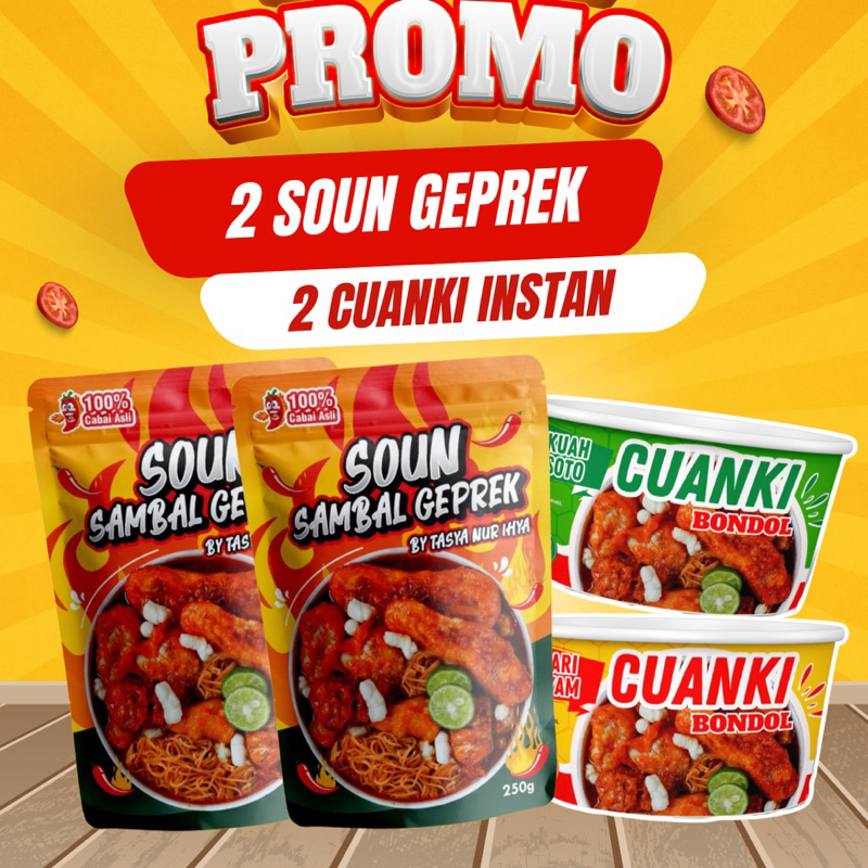 

BUNDLING HEMAT (2 SOUN 2 CUANKI)