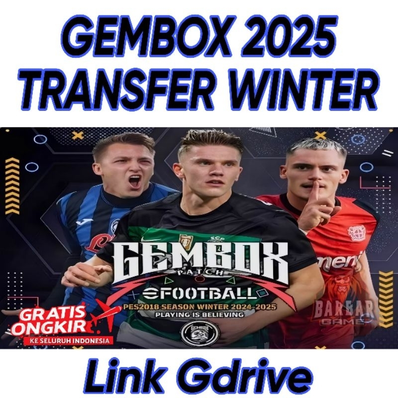 PES 2025 GEMBOX WINTER PS3 FINAL TRANSFER FEBRUARI 2025