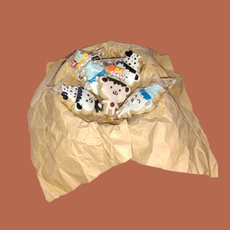 

yummibear cookies, kukis, cookies boneka, kue lebaran