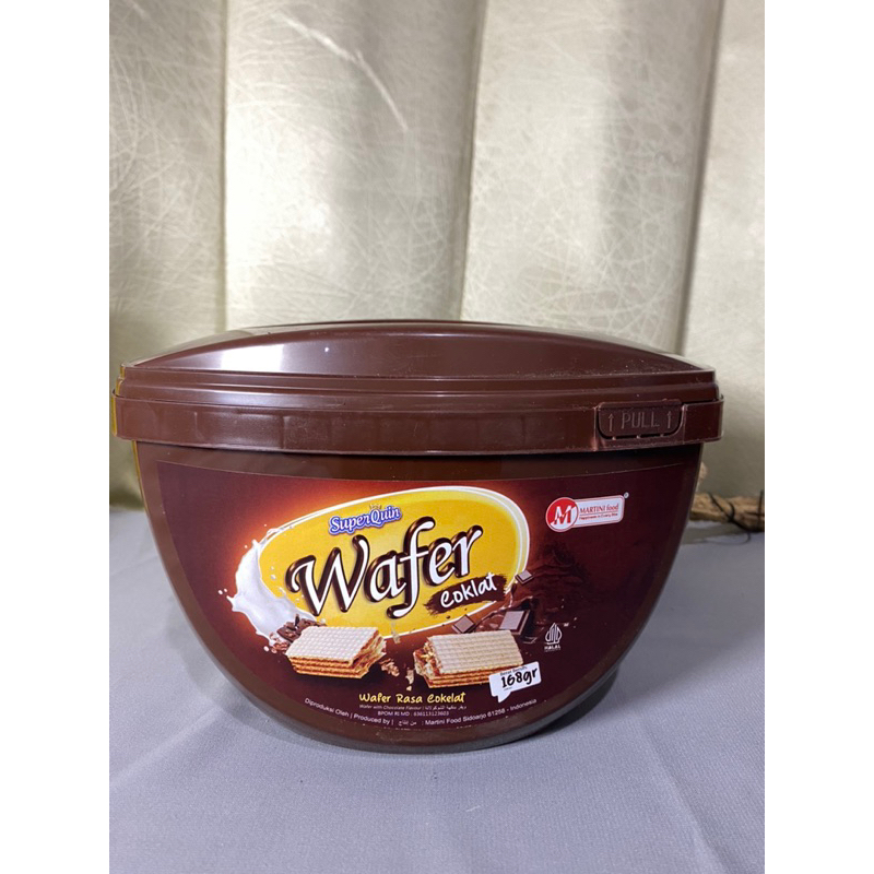 

Superquin Wafer Coklat - Biskuit Manis Kering - Jajanan, Cemilan, Cookies, Makanan, Food, Snack