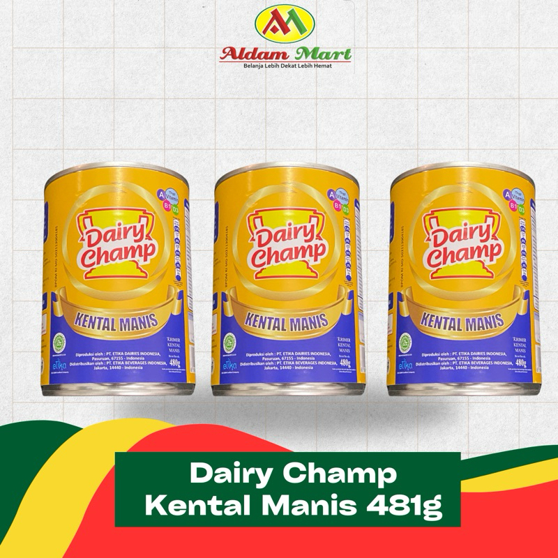 

A.M/ DAIRY CHAMP Kental Manis 480g
