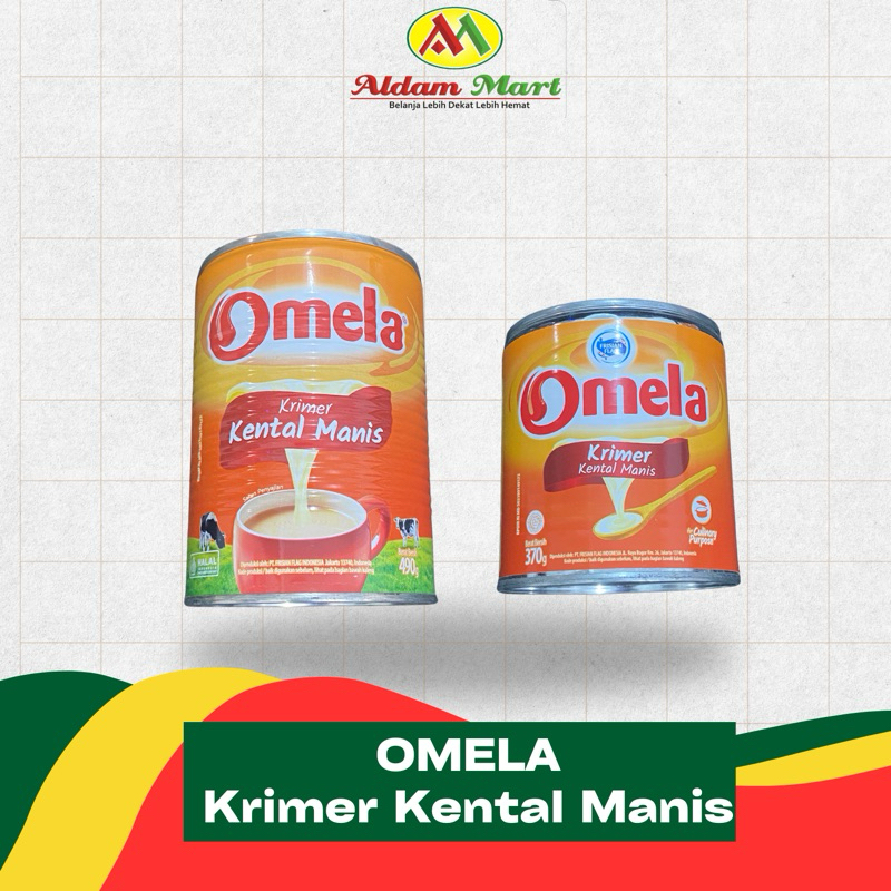 

A.M/ OMELA Krimer Kental Manis 370g & 490g