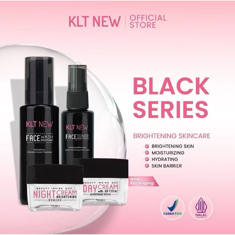 Paket  basic KLT New Black Series - Klt Hitam - Klt Hijau