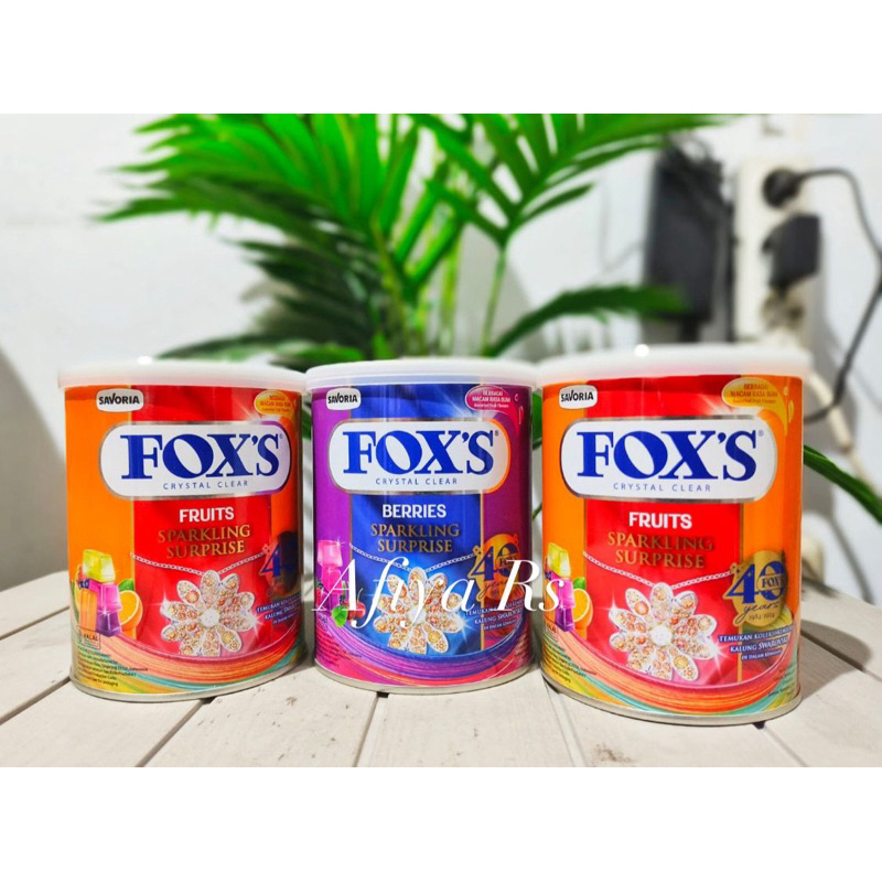 

Fox’s Permen Fox Crystal Clear Kemasan Kaleng 170gr